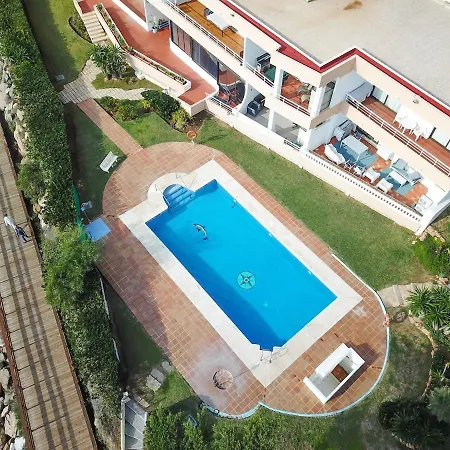 Beachfront With Terrace And Pool Malaga